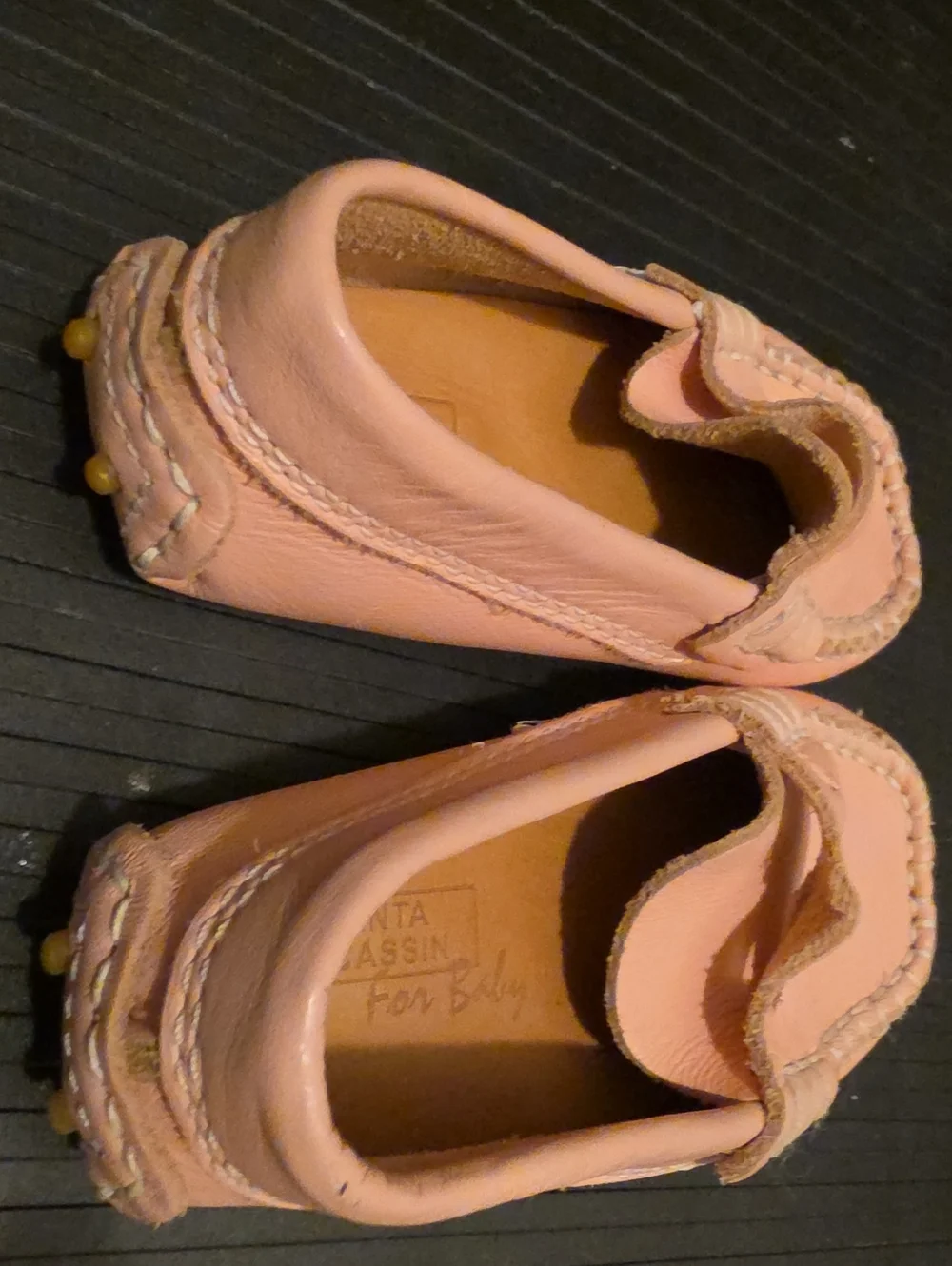 Toddler's Pink Atlanta Moccasins Size 19